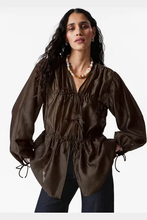 & OTHER STORIES Geraffte Bluse Mit Kordelzug - , XS