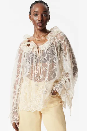 & OTHER STORIES Bluse Mit Spitze Und Volants - , XS