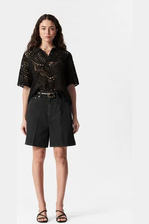 & OTHER STORIES Jeansshorts Mit Weitem Bein - , 32