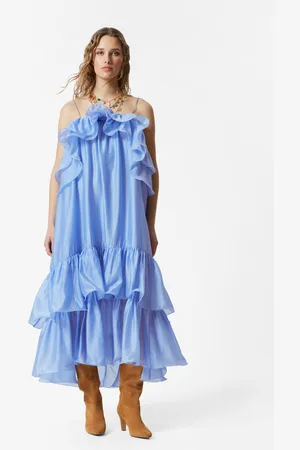 & OTHER STORIES Schulterfreies Maxikleid Mit Rüschen - , 32