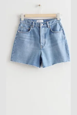 & OTHER STORIES Jeansshorts Mit Hohem Bund - , 32