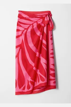& OTHER STORIES Sarong Aus Baumwoll-Voile Mit Blattprint - , 120x155
