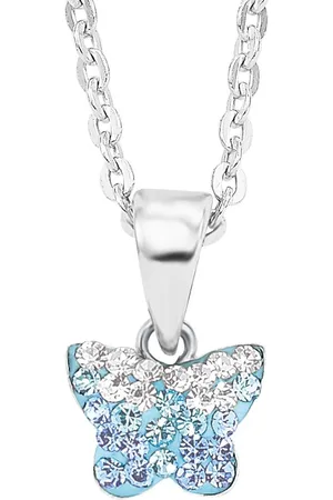 Amor Kette mit Anhänger »Schmetterling, 9540808«, mit Preciosa Crystal