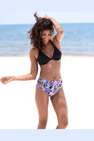 Bench Highwaist-Bikini-Hose »Pitch«, Bindebänder an den Seiten