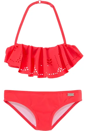 Buffalo Bandeau-Bikini, mit modischem Volant