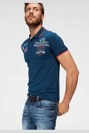 Cipo & Baxx Poloshirt »Rowing Club«, bis Gr. 5XL