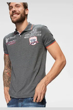Cipo & Baxx Poloshirt »Rowing Club«, bis Gr. 5XL