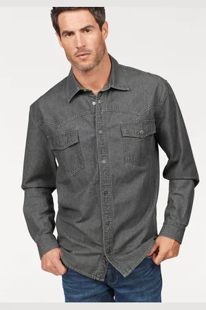 ARIZONA Jeanshemd, Western Stil