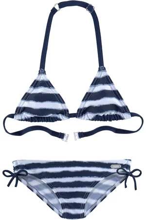 Buffalo Triangel-Bikini, in trendiger Streifen-Optik