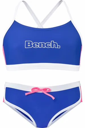 Bench Bustier-Bikini, mit Kontrastdetails