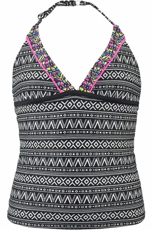 Buffalo Tankini, mit Ethnodruck und Kontrastdetails