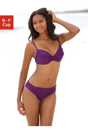 Lascana Bügel-Bikini, mit Raffungen am Cup