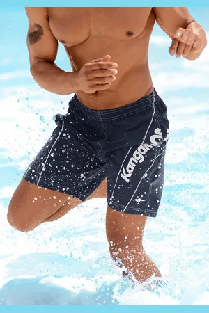 KangaROOS Badeshorts, mit Schriftzug