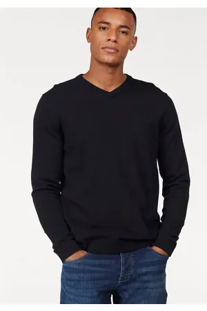 JACK & JONES V-Ausschnitt-Pullover »JJEBASIC KNIT V-NECK«