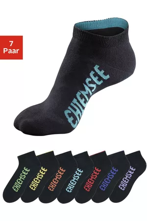 CHIEMSEE Sneakersocken, (7 Paar), mit farbigen Logos