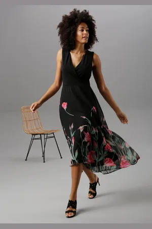 Aniston Sommerkleid, mit floralem Druck