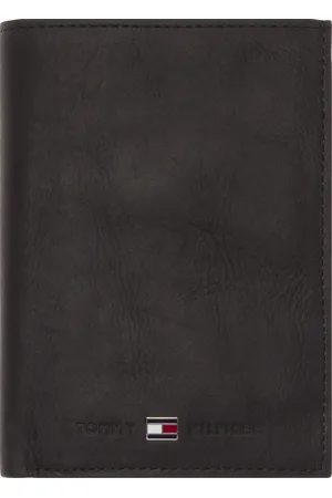 Tommy Hilfiger Geldbörse »JOHNSON N/S WALLET W/COIN POCKET«, aus echtem Leder im Hochformat