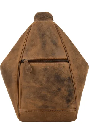 Bagan Cityrucksack, echt Leder