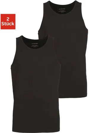 JACK & JONES Tanktop, (2er-Pack)
