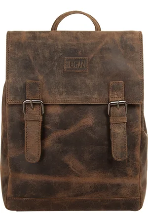 Bagan Cityrucksack, echt Leder