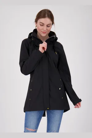 DEPROC-Active Softshellmantel »PEAK BREEZE WOMEN«, auch in Großen Größen erhältlich