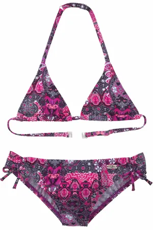 Buffalo Triangel-Bikini »Shari Kids«, im Folklore-Print