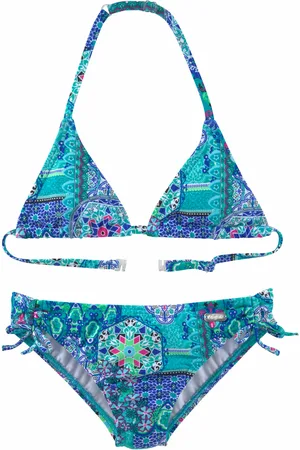 Buffalo Triangel-Bikini »Shari Kids«, im Folklore-Print