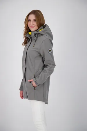 DEPROC-Active Softshellmantel »PEAK BREEZE WOMEN«, auch in Großen Größen erhältlich