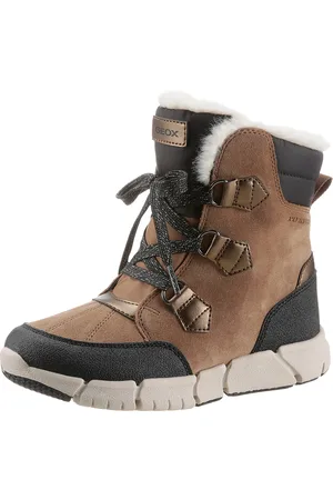 Geox Winterboots »J Flexpyper Girl«, mit Schnürung und Reißverschluss