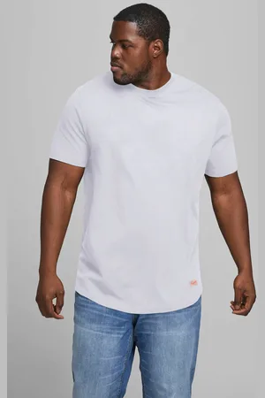 JACK & JONES T-Shirt »NOA TEE«, mit abgerundetem Saum, bis Größe 6XL
