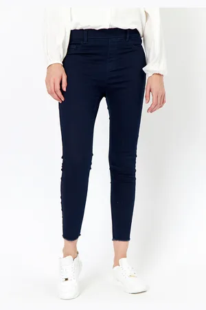 soyaconcept 7/8-Jeggings »SC-NADIRA1«, mit offener Saumkante