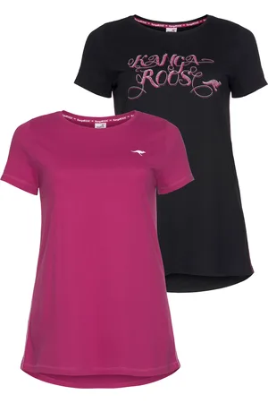 KangaROOS Langärmlige Shirts für Damen | Rundhalsshirts