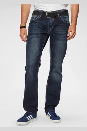 Camp David Straight-Jeans »NI:CO:R611«, mit markanten Steppnähten