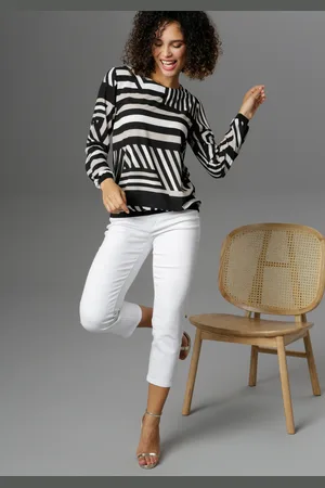 Aniston Shirtbluse, mit grafischem Muster