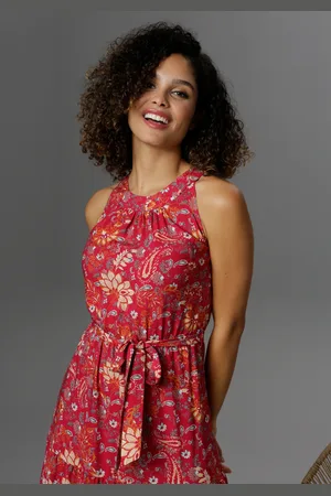 Aniston Sommerkleid, mit fantasievollem Blumendruck