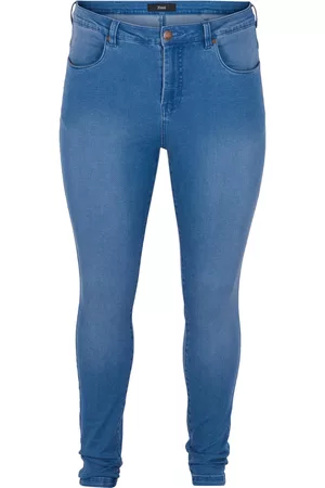 Zizzi Slim-fit-Jeans »ZI-AMY LONG«, elastischer Baumwollstretch