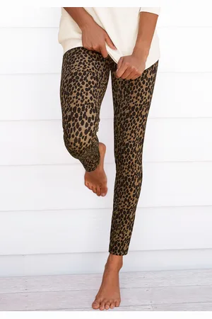 Buffalo Leggings, mit Leoprint