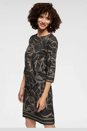 Aniston Jerseykleid, mit interessantem Allover-Print