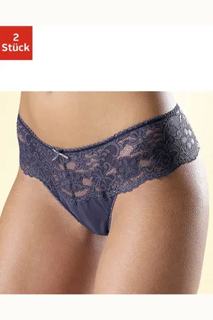 Nuance String, (2 St.), Dessous mit breitem Spitzenband