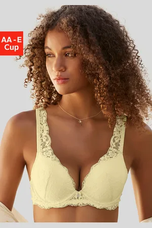 Lascana Push-up-BH, rundherum aus wunderschöner, blumiger Spitze, Dessous