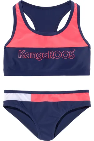 KangaROOS Bustier-Bikini »Energy Kids«, (1 St.), im Colourblocking-Design