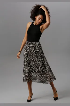 Aniston Partykleid, im Animal-Print