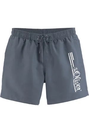 QS by s.Oliver Badeshorts »Philip«, mit Logo-Print im Used-Look