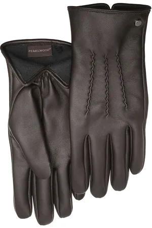 Pearlwood Lederhandschuhe »Gates«, weiches Innenfutter aus Fleece