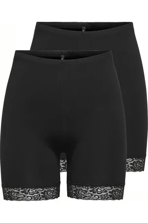 ONLY Radlerhose »ONLLIVE LOVE LACE SHORTS 2PACK JRS NOOS«, (2er-Pack)