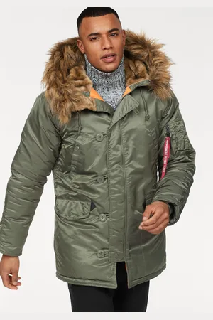 Alpha Industries Parka »N3B VF 59«, mit Kapuze, mit abnehmbarem Kunstfellkragen