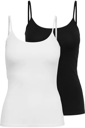 ONLY Spaghettitop, (2er-Pack), mit Stretch