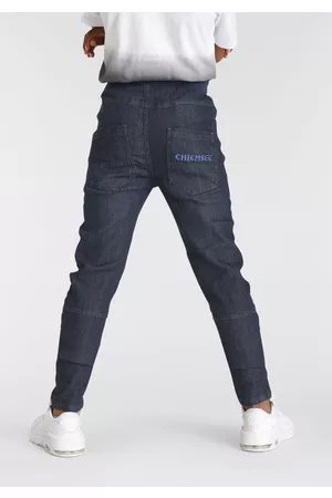 CHIEMSEE Damen Cropped Jeans - Schlupfjeans »mit Teilungsnähten und schmalem Bein«