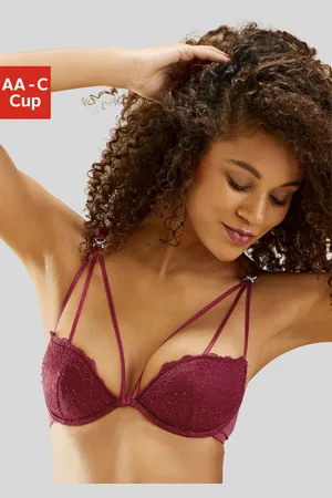 Lascana Push-up-BH, aus Spitze mit hübscher Bändchenoptik, sexy Dessous