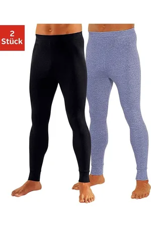 Clipper Lange Unterhose, (Packung, 2 St.), aus weichem Single Jersey